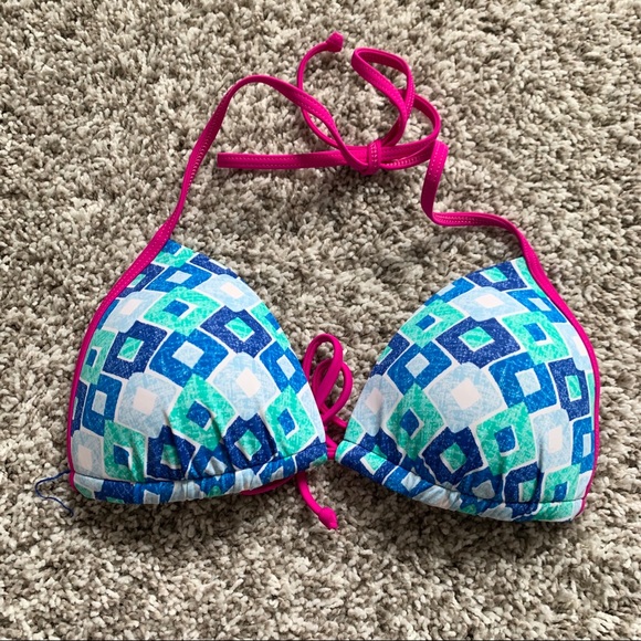 NWOT HOLLISTER Push-up Triangle Bikini Swim Set - Picture 2 of 6